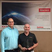 Mersen Rochester Raytheon Supplier Award