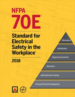 2018 NFPA 70E Standard Cover