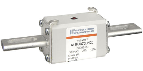 Z300655 - A130UD70LI125 | Mersen Electrical Power: Fuses, Surge 
